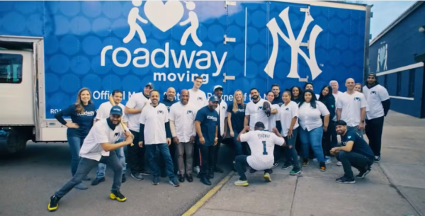 Roadway Moving Inks Partnership with New York Yankees